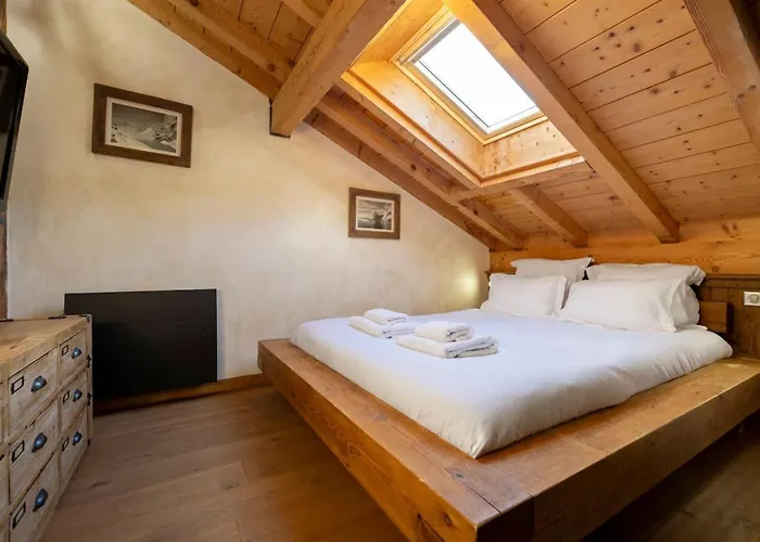 Апартаменты Momi Cocon 4pax Jardin Jacuzzi Vue Шамони